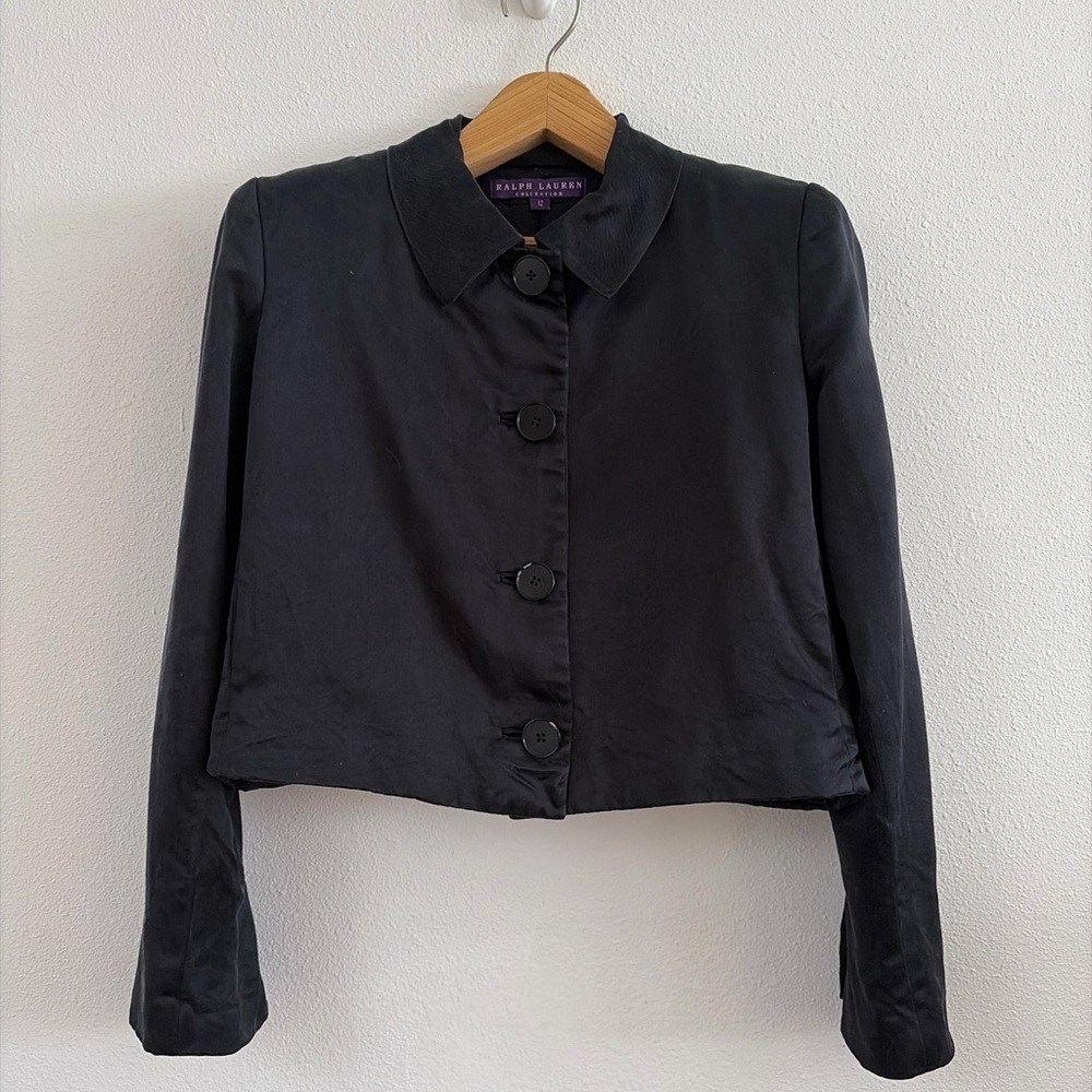 Ralph Lauren Purple Label | Vintage Black Women's Collection Blazer